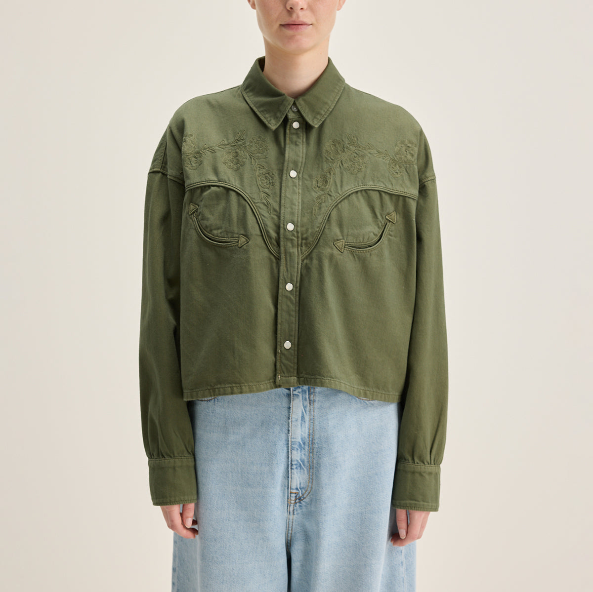 Bellerose Dusty Olive Polaris Shirt