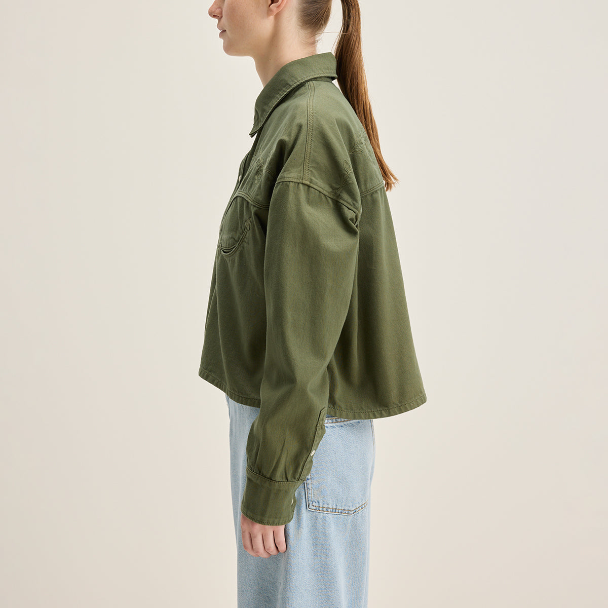 Bellerose Dusty Olive Polaris Shirt