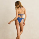 Dark Blue Pacific Rib Slide Tri Top