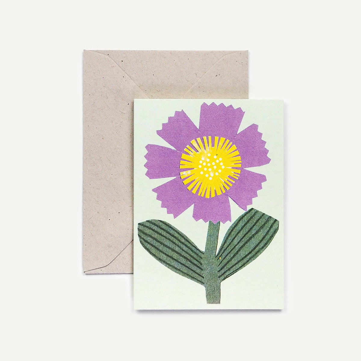Little Purple Flower Greeting Card