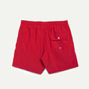 Solid Red Swim Trunk