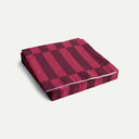 Bordeaux/Wine Pillar Stripe Pattern Napkins