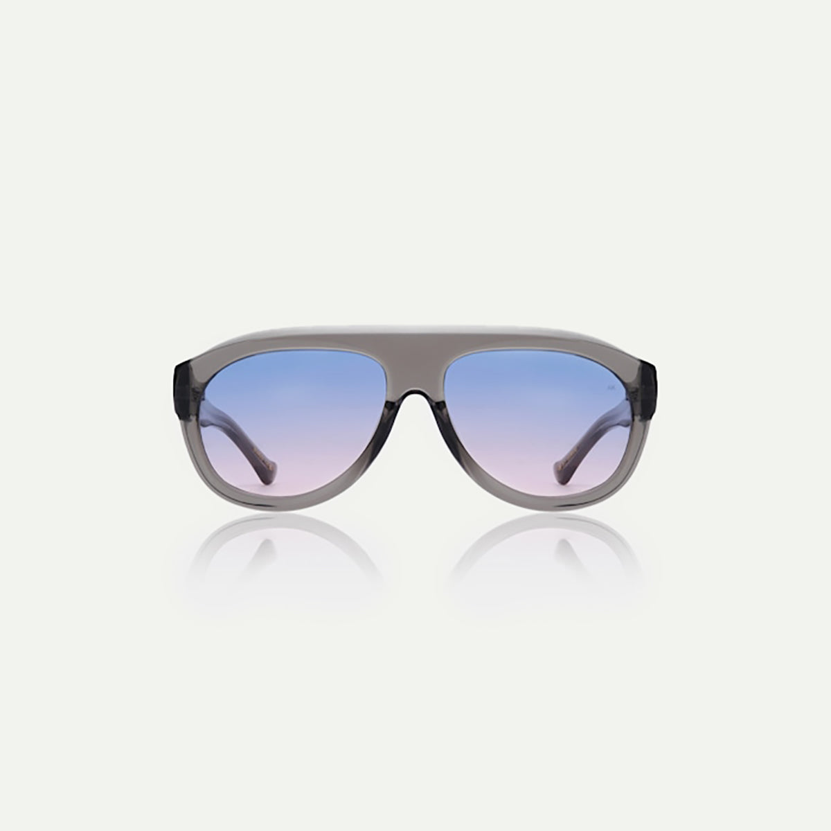 Grey Transparent Rio Sunglasses
