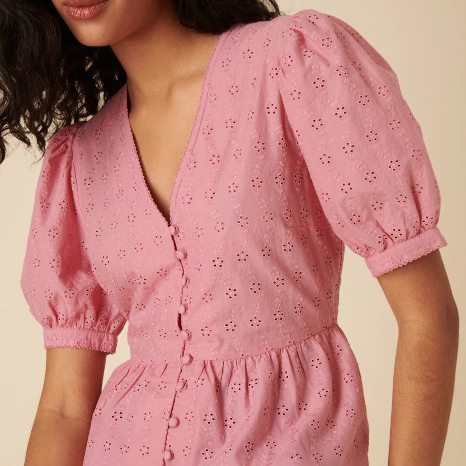 Pink Ria Blouse
