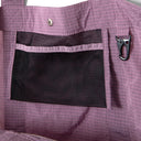 Mauve Ripstop Tote Bag