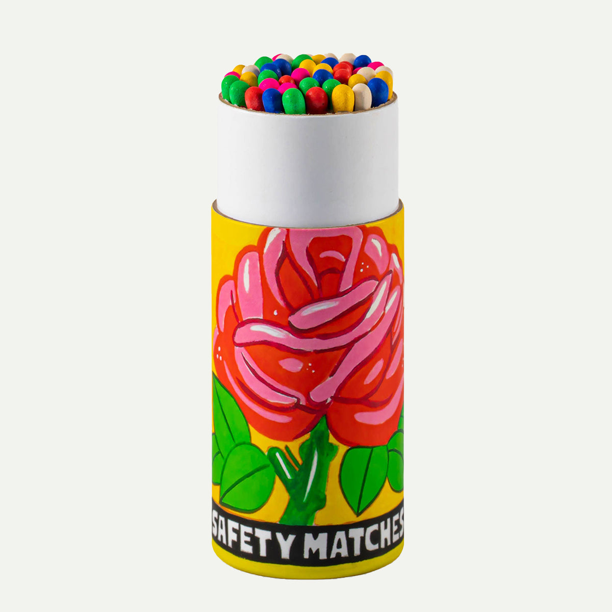 The Rose Small Cylinders Safety Matches