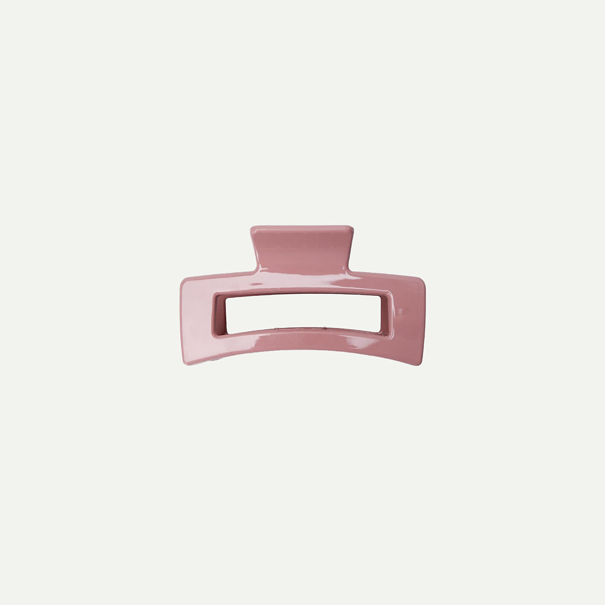 Light Rose Glossy Berlin Hair Claw