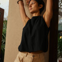 Black Rowan Top