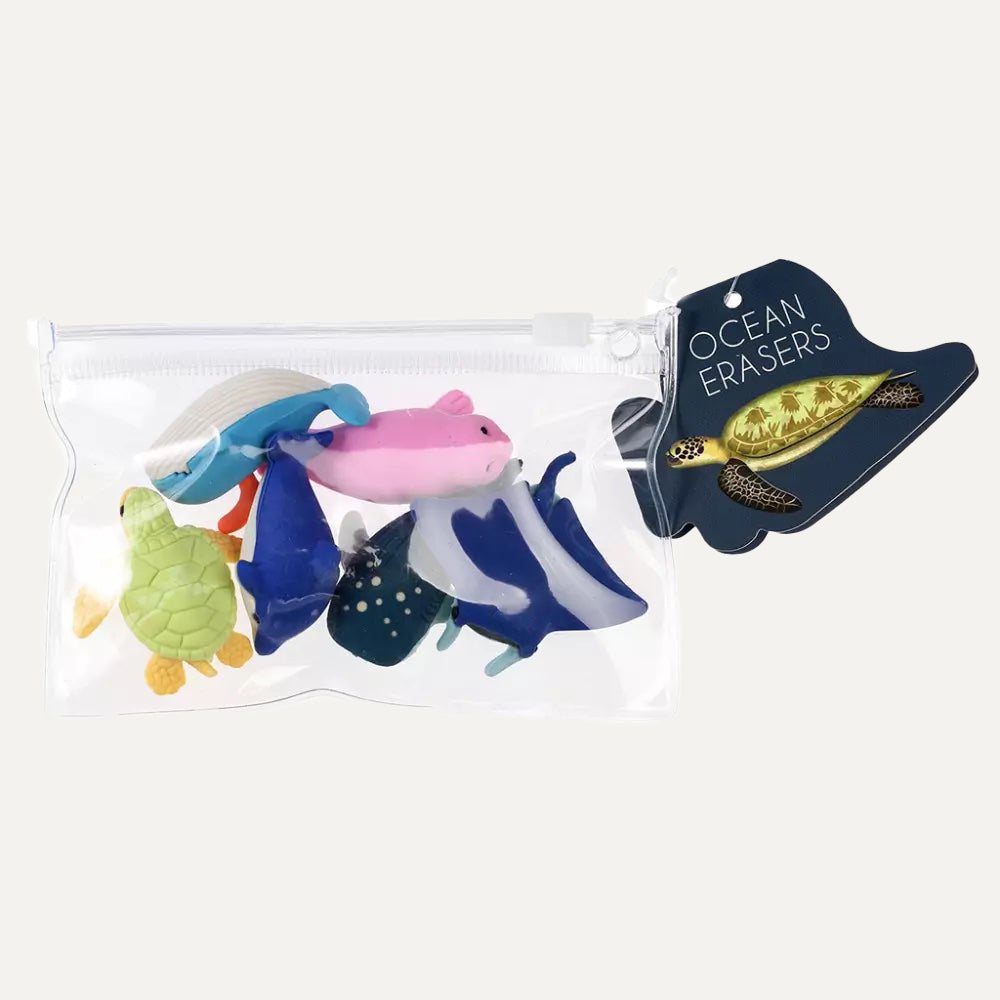 Ocean Animal Erasers