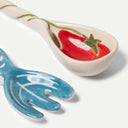 Multi Ceramic Salad Servers