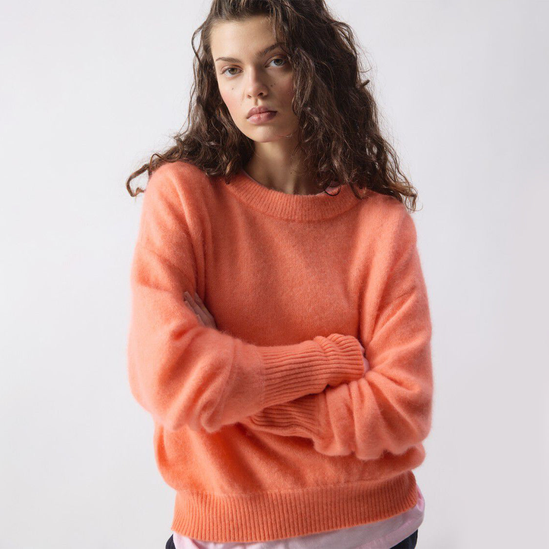 Salmon Chine Vitow Jumper