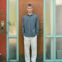 Faded Black Check Scout Relaxed Fit Micro Check Shirt