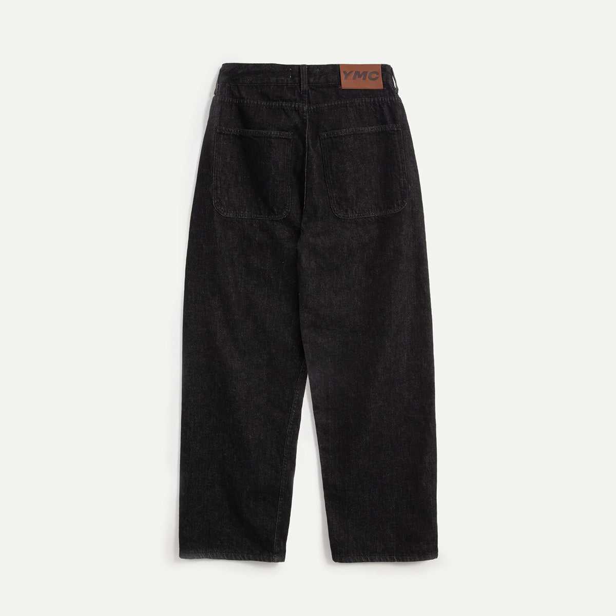 Black Organic Selvedge Silver Jean