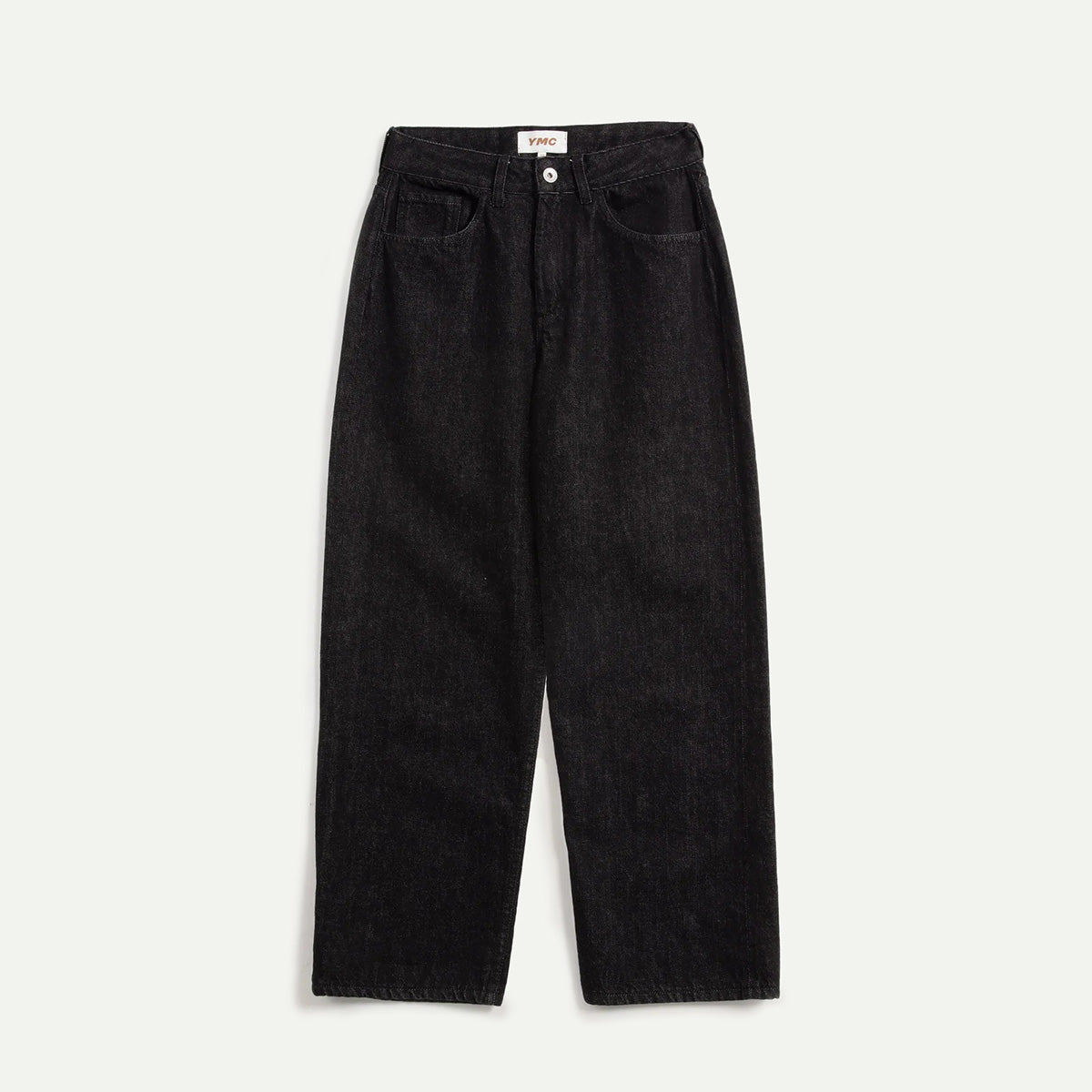 Black Organic Selvedge Silver Jean