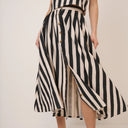 Multi Button Through Midaxi Skirt