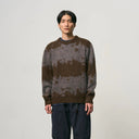 Slate Mohair Splatter Sweater