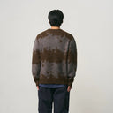 Slate Mohair Splatter Sweater
