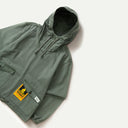Olive Herringbone Pigment Dye Smock 2.0