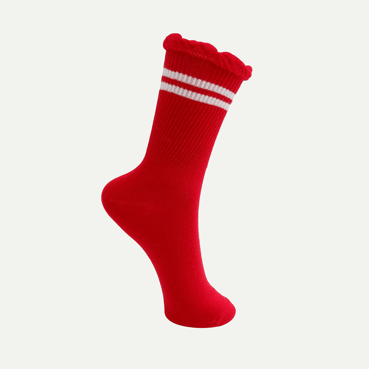 Black Colour Red Vega Sock
