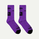Purple Crux 2 Socks