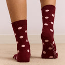 Pink/Burg Spot 2 Pack Socks