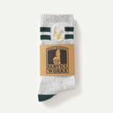 Heather Monogram Socks