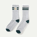 Heather Monogram Socks