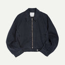 Charcoal Denim Twill Spencer Jacket