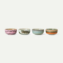 Renaissance 70s Ceramics Tapas Bowls (Set of 4)