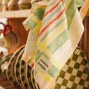 Yellow/Green Nonna House Tea Towel (Set of 2)