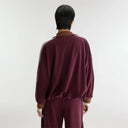 Burgundy Teng Sweatshirt