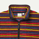 Multi Stripe Thermal Fleece Pullover