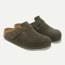 Thyme Suede Leather Boston Sandal
