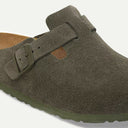 Thyme Suede Leather Boston Sandal