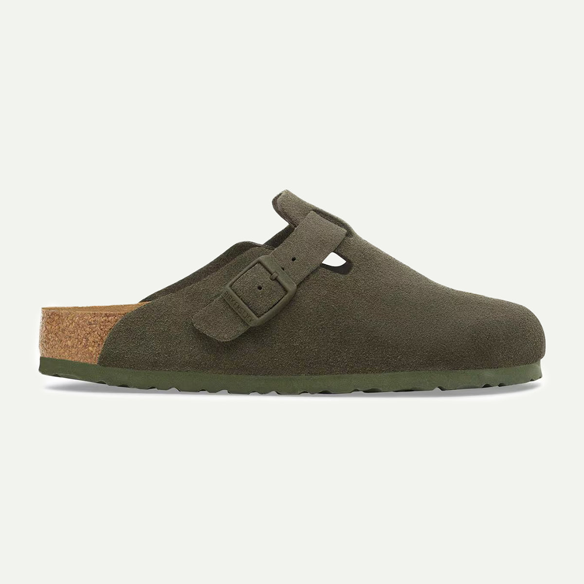 Thyme Suede Leather Boston Sandal