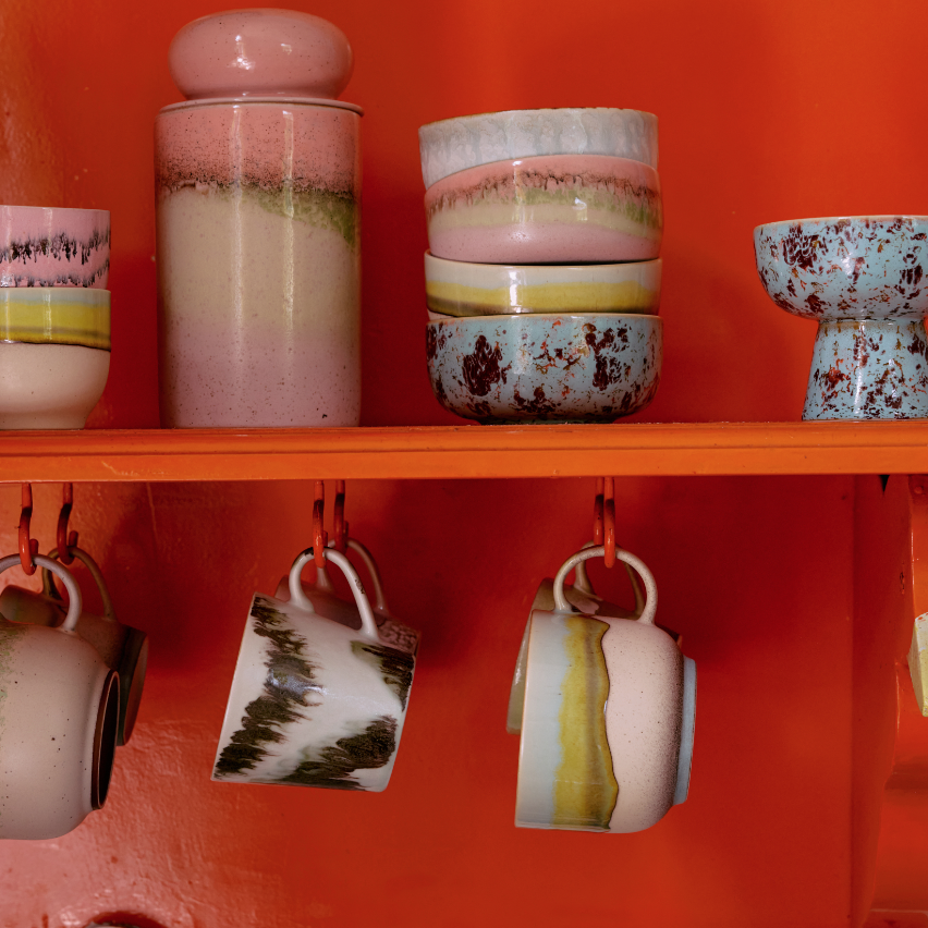 70's Ceramics Tide Cappuccino Mug