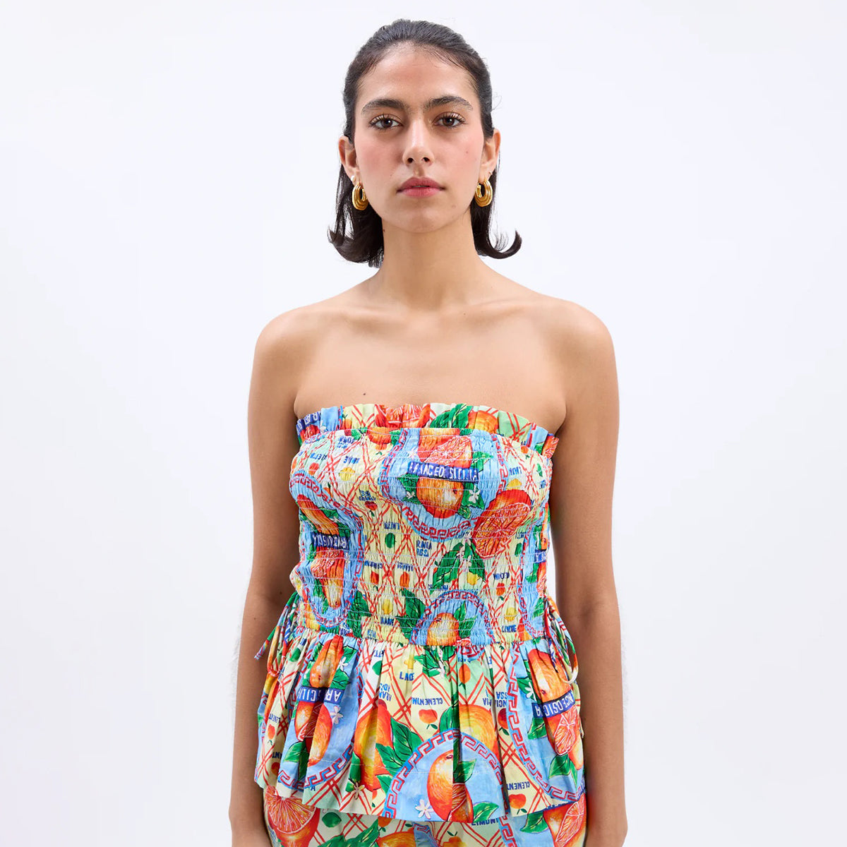 Orange Wrappers Marina Cami