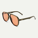 Dark Olive Tragic Magic Sunglasses