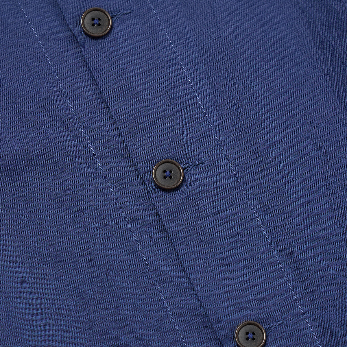 Blue Linen Travail Shirt