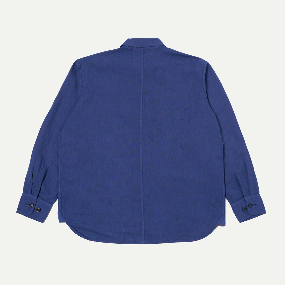 Blue Linen Travail Shirt