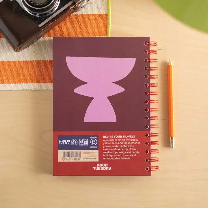 A5 Bold Escapes Travel Journal
