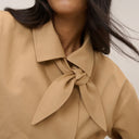 Brown Tie Trench