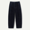 Dark Navy Twisted Seam Cord Trousers