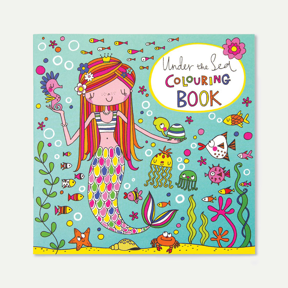 Under the Sea Mermaid Colouring Book