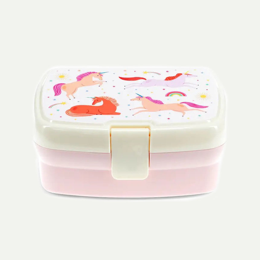 Unicorn Lunch Box with Tray