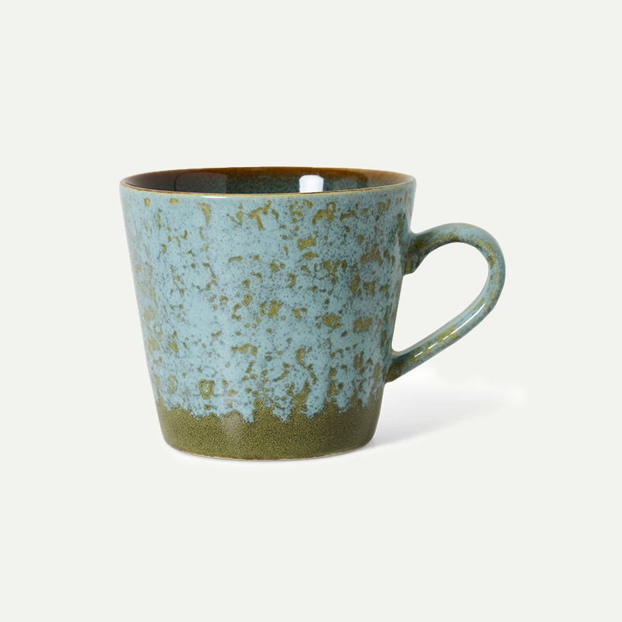 70's Ceramics Verdigris Cappuccino Mug