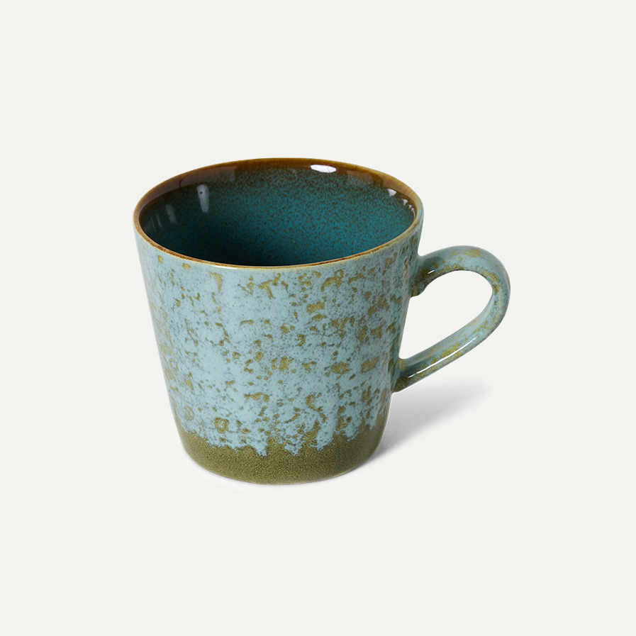 70's Ceramics Verdigris Cappuccino Mug