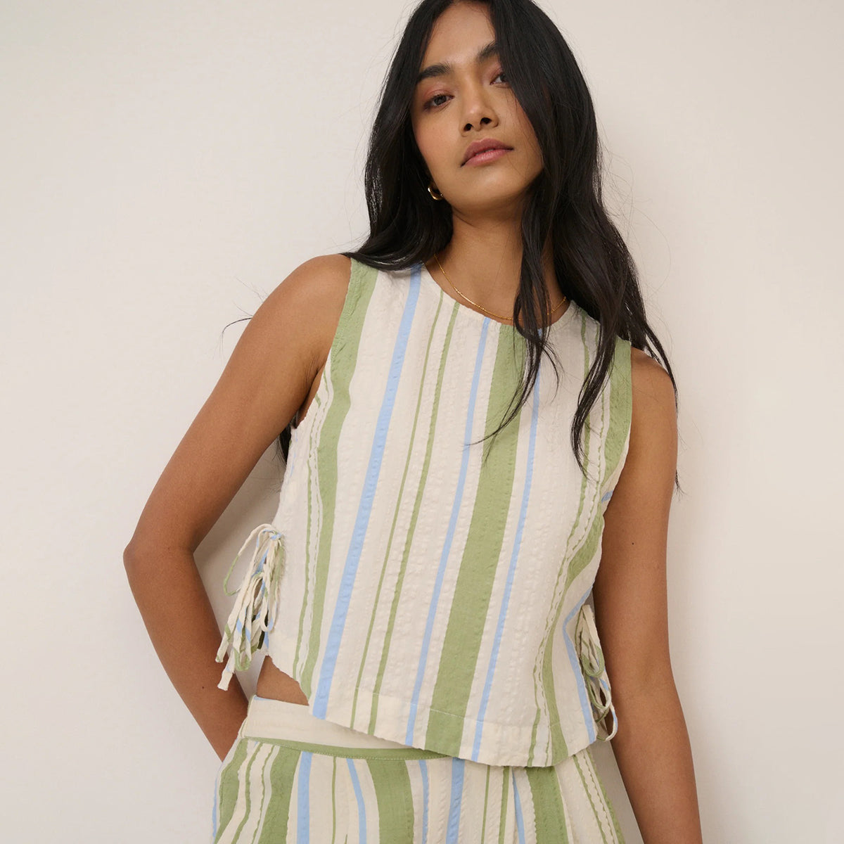 Soft Green Verity Top