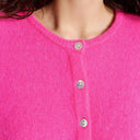 Fluorescent Rose Chine Vitow Cardigan