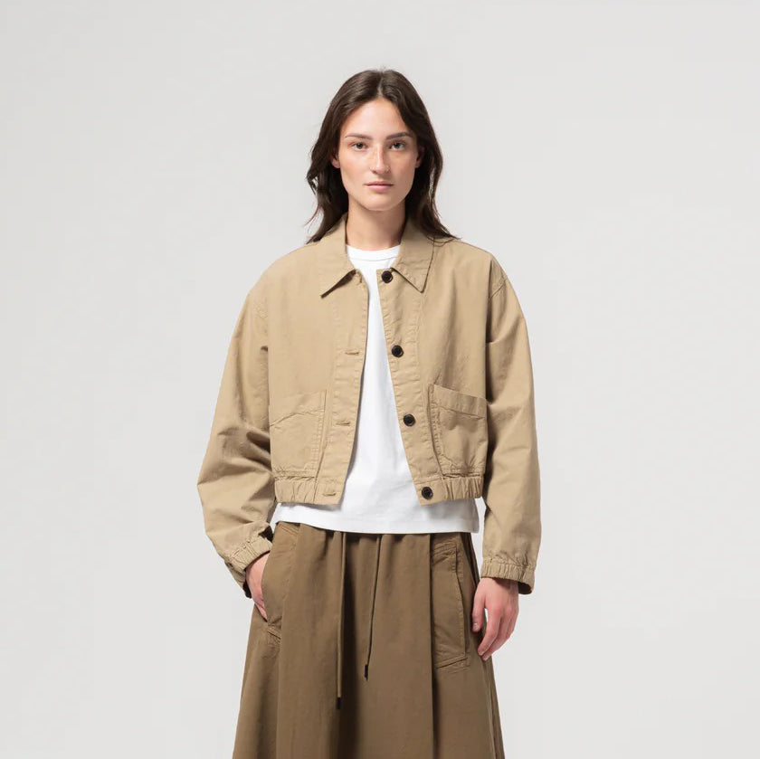 Kelp Cropped Artisan Shirt